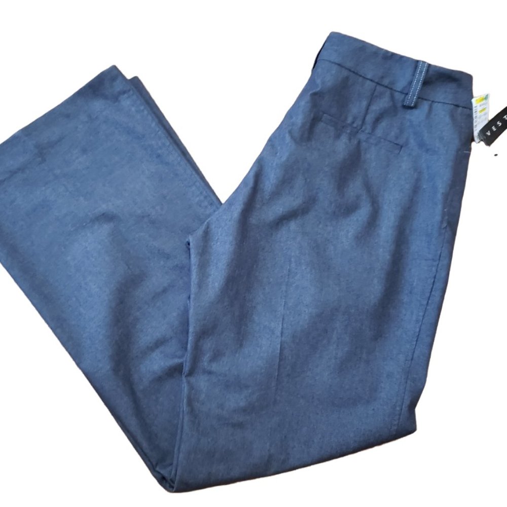 Vesti Women's 12 Gray Stretch Bootcut Dress Pants NWT $88